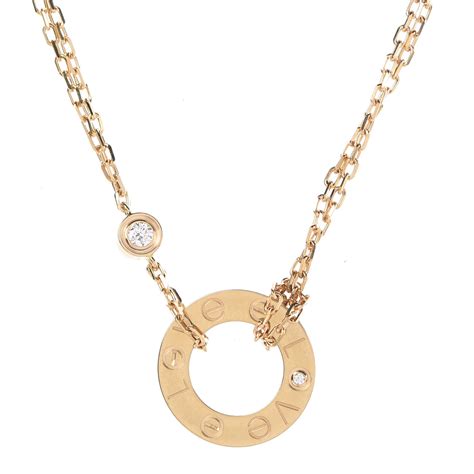 buy cartier love necklace|cartier love necklace 2 diamonds.